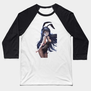 Mai Sakurajima From The Rascal Does Not Dream of Bunny Girl Senpai Baseball T-Shirt